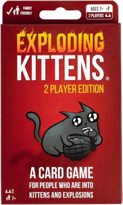 Exploding Kittens! A Hilarious Card Game For Those Who Love Cats and Avoiding Explosions!