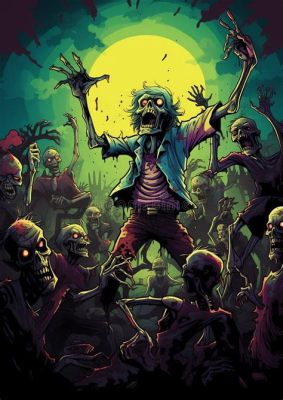 Zombie Dance Party - A Rhythmic Symphony of Undead Grooves!